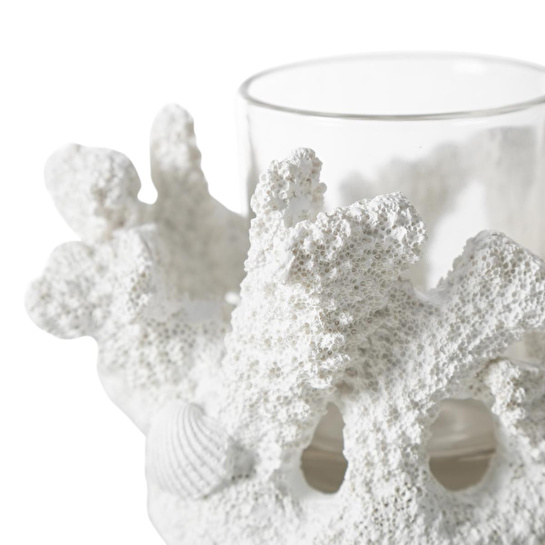 Mudo Home White Colar Mumluk 12x11x8 Cm