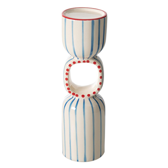 Mudo Home Blue Line Mumluk 9x9x26cm