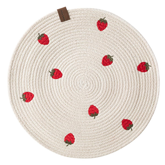 Mudo Home Fruity Garden Yuvarlak Ameri̇kan Servi̇si̇ 35 Cm  Çi̇