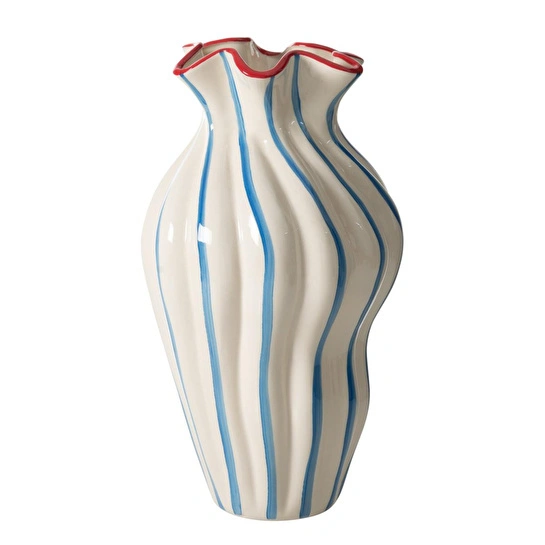 Mudo Home Blue Line Vazo 21x21x39cm