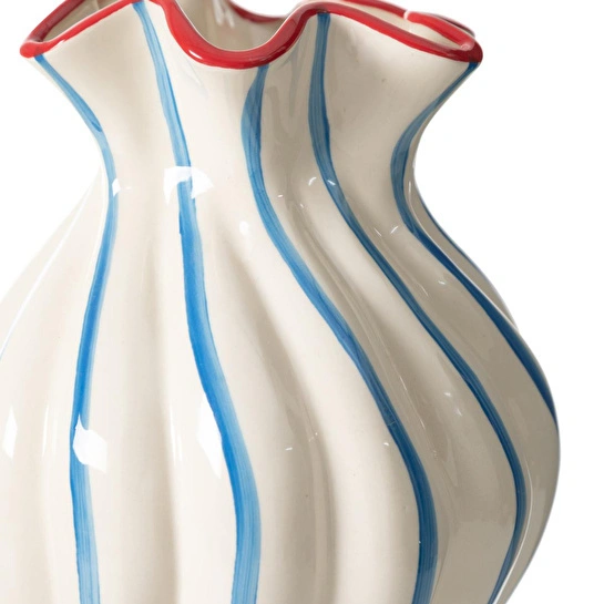 Mudo Home Blue Line Vazo 21x21x39cm