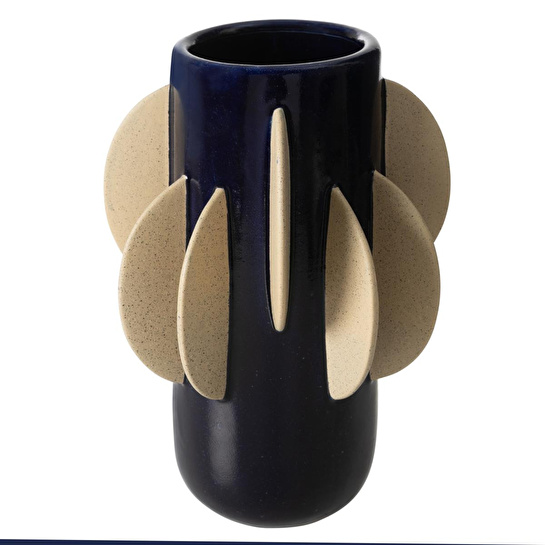 Mudo Home Coast Navy Vazo 21x21x27cm