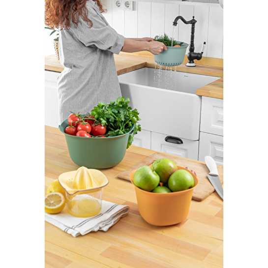Vienev 5li Chef Karıştırma Kasesi Ve Süzgeç Set