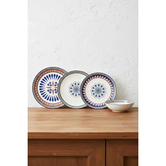 Bernardo İkonyum 24 Parça Porselen Yemek Takımı