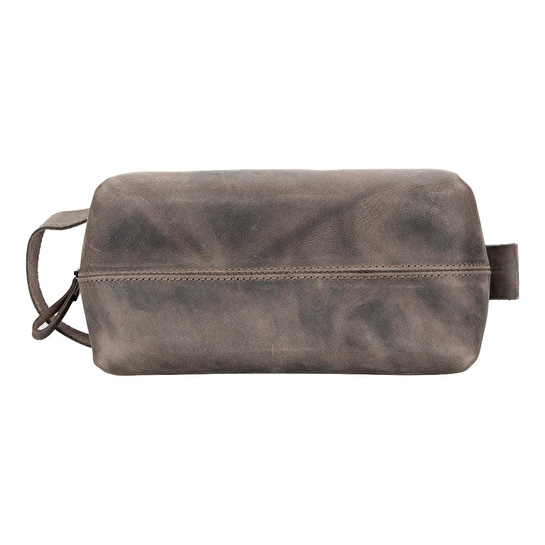 Bloominbag Voyage Cocoa Brown Hakiki Deri Dopp Kit – Large