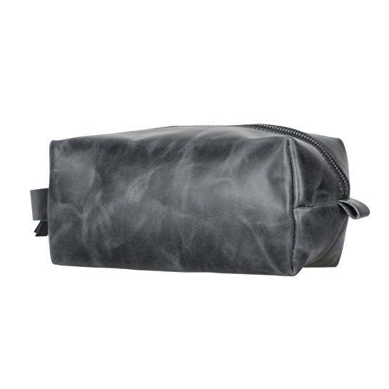 Bloominbag Voyage Marine Blue Hakiki Deri Dopp Kit – X Large