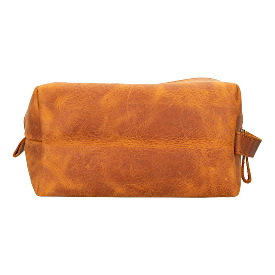 Bloominbag Voyage Moccasin Brown Hakiki Deri Dopp Kit – X Large