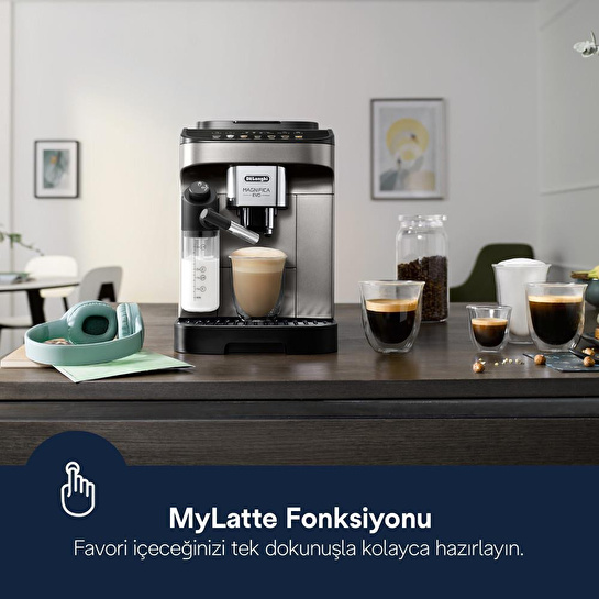 Delonghi Magnifica Evo Ecam290.83.tb Tam Otomati̇k Kahve Maki̇nesi̇