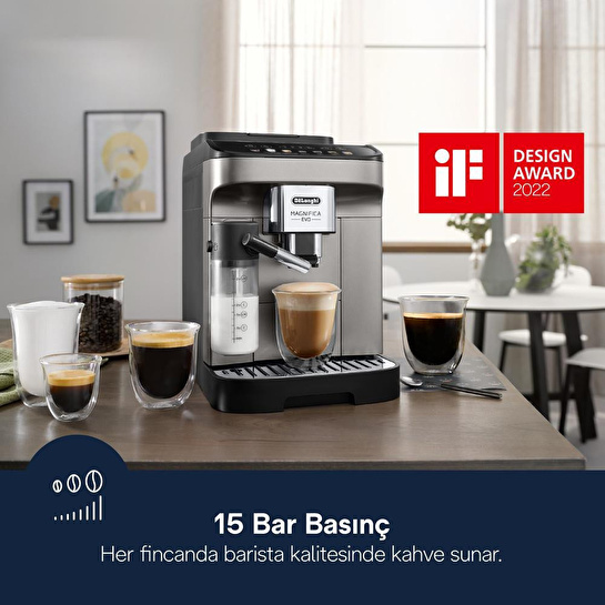 Delonghi Magnifica Evo Ecam290.83.tb Tam Otomati̇k Kahve Maki̇nesi̇
