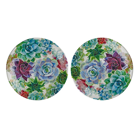 Lucky Art Vivace Melamin 2’lü Servis Tabağı Seti 28 Cm
