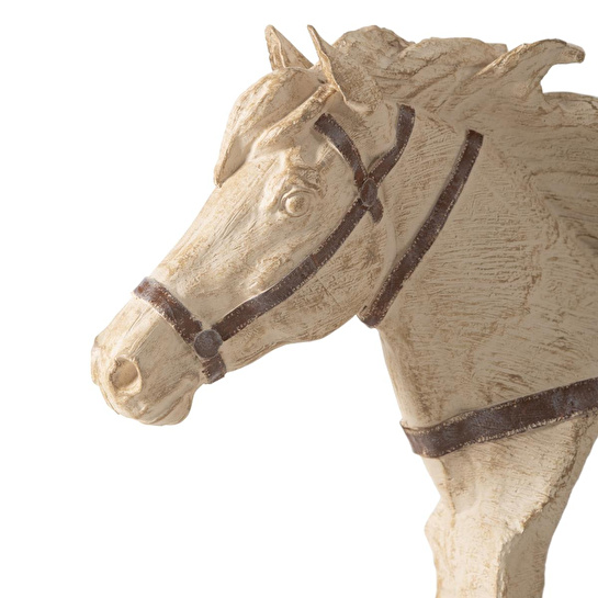 Mudo Home Brown Horse Bi̇blo 40x18x37 Cm