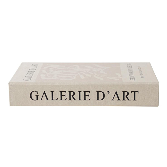Mudo Home Galerie D'art Ki̇tap Kutu 19x30 Cm