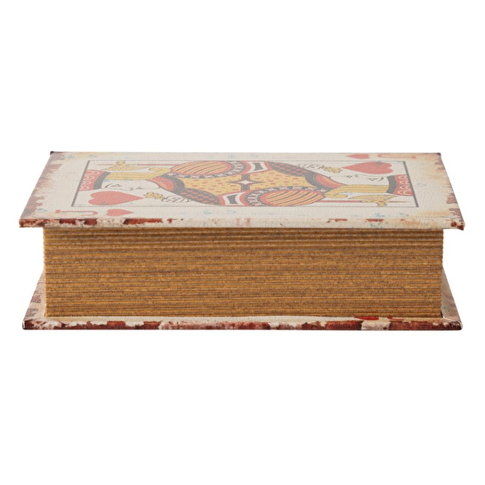 Mudo Home King Of Hearts Ki̇tap Kutu 14x5x20 Cm