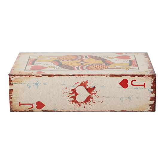 Mudo Home King Of Hearts Ki̇tap Kutu 14x5x20 Cm