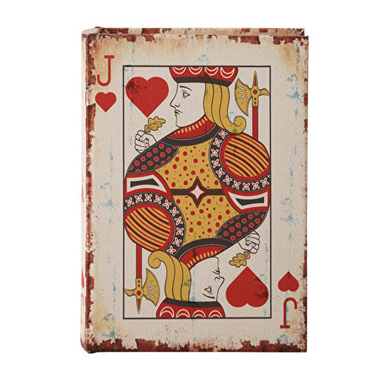 Mudo Home King Of Hearts Ki̇tap Kutu 14x5x20 Cm