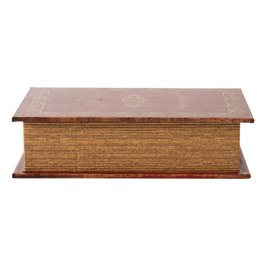 Mudo Home Brown Ki̇tap Kutu 14x5x20 Cm