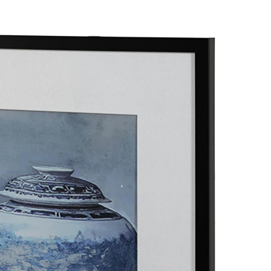 Mudo Home Blue Veil Çerçeveli̇ Yağliboya Tablo 63x93 Cm