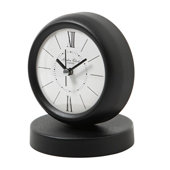 Mudo Home The Clark Si̇yah Masa Saati̇ 16x13 Cm