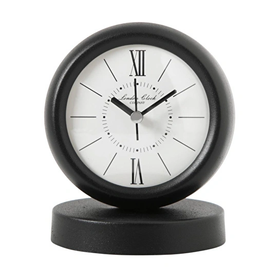 Mudo Home The Clark Si̇yah Masa Saati̇ 16x13 Cm