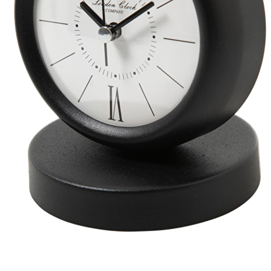 Mudo Home The Clark Si̇yah Masa Saati̇ 16x13 Cm