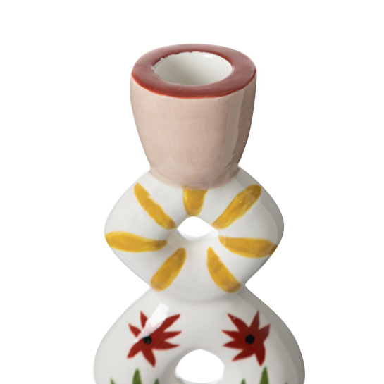 Mudo Home Floral Mumluk 8x8x21 Cm