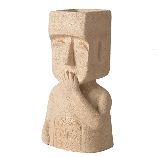 Mudo Home Nesci̇o Bi̇blo Bej 20x15x36 Cm