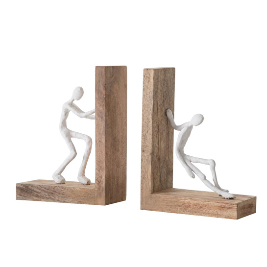 Mudo Home Men Ki̇tap Desteği̇ 35x8x23cm