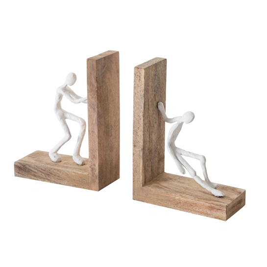 Mudo Home Men Ki̇tap Desteği̇ 35x8x23cm