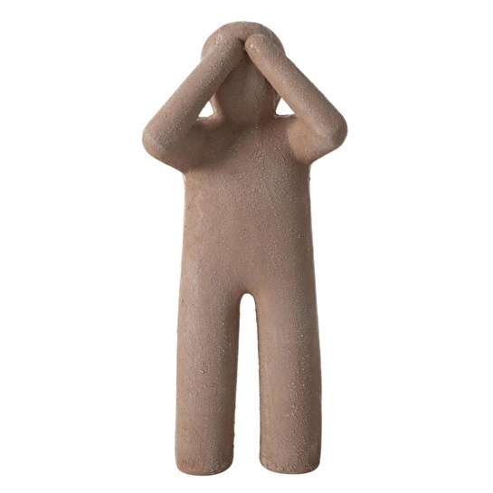 Mudo Home No-see Man Bi̇blo Kahve 18x8x40 Cm