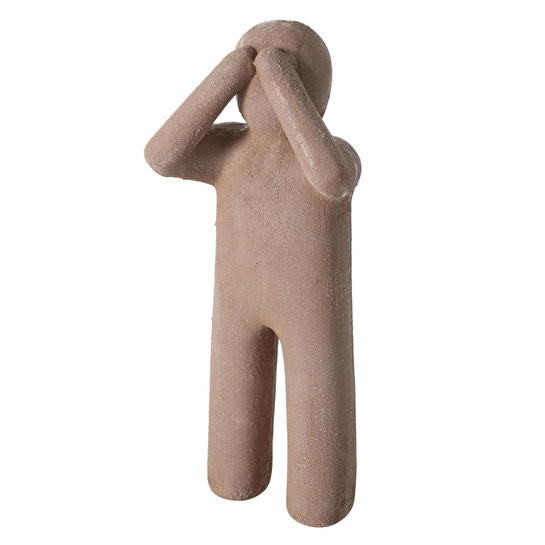 Mudo Home No-see Man Bi̇blo Kahve 18x8x40 Cm