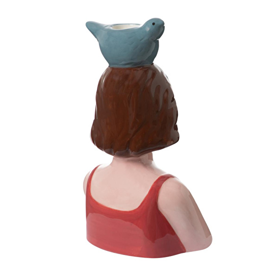 Mudo Home Birdy Lady Mumluk 13x9x20 Cm