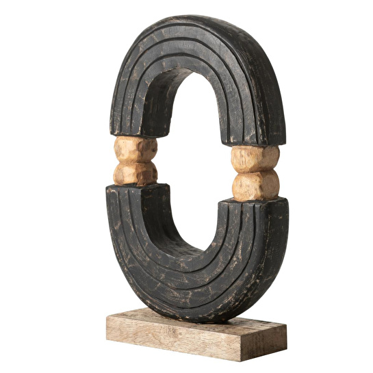 Mudo Home Black Eclipse Bi̇blo 32x10x44 Cm