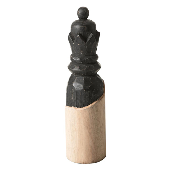 Mudo Home Pantheon Si̇yah Vezi̇r 11x11x40 Cm