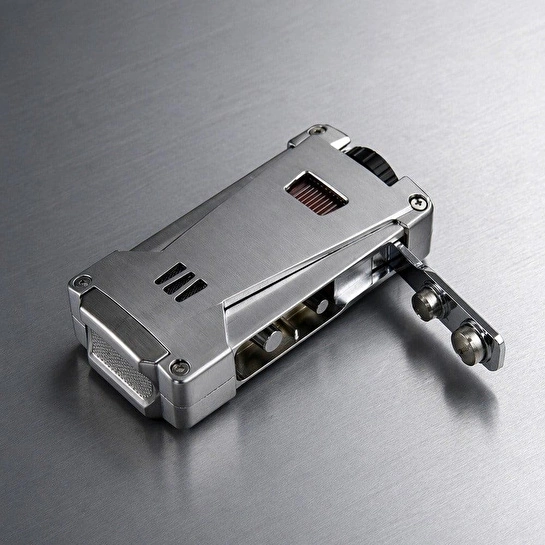 Coho Objet Coho Patron Triple Torch Chrome Puro Çakmağı