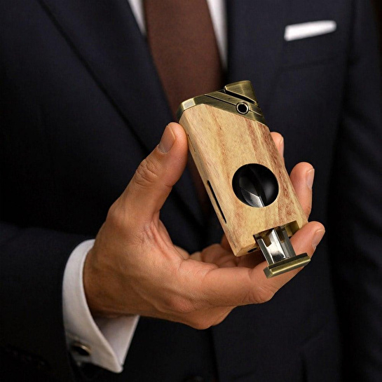 Coho Objet Coho Patron Wood V-cut Puro Çakmağı