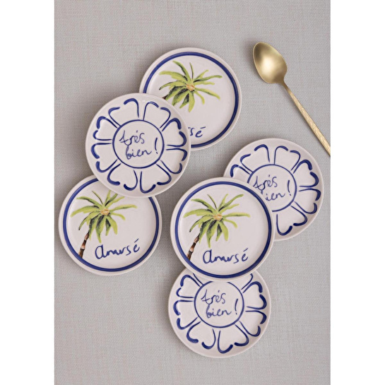 The Mia Palma Sosluk Çerezlik 6lı Set 10 Cm