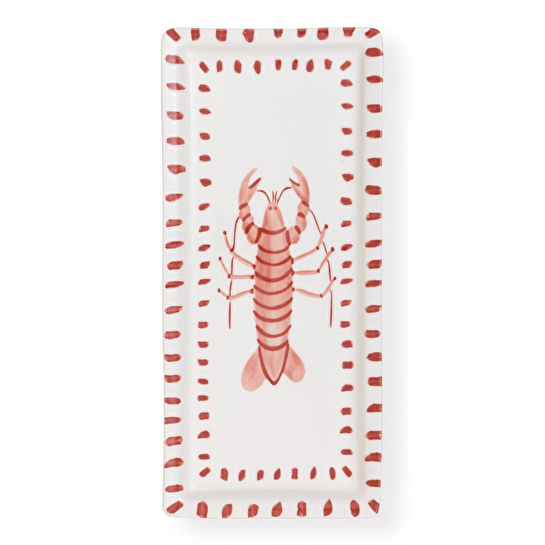 The Mia Italian Summer Dikdörtgen Servis Tabağı 35x16 Cm