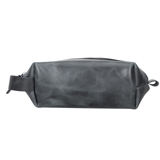 Bloominbag Voyage Marine Blue Hakiki Deri Dopp Kit – Large