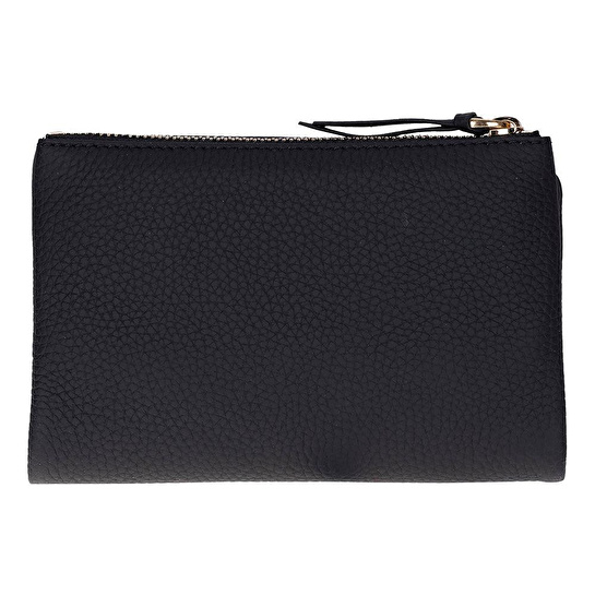 Bloominbag Élia Noir Black Medium Deri Kadın Cüzdan & Clutch
