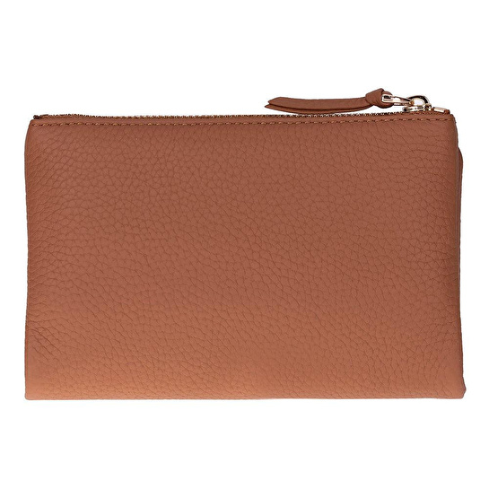 Bloominbag Élia Warm Tan Medium Deri Kadın Cüzdan & Clutch