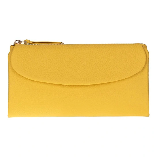 Bloominbag Élia Butter Yellow Large Deri Kadın Cüzdan & Clutch