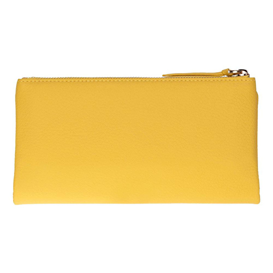 Bloominbag Élia Butter Yellow Large Deri Kadın Cüzdan & Clutch