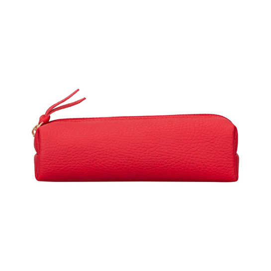 Bloominbag Bloombox Chester Brown Hakiki Deri Kalem & Makyaj Çantası