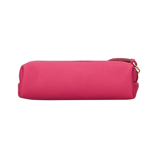 Bloominbag Bloombox Chester Brown Hakiki Deri Kalem & Makyaj Çantası