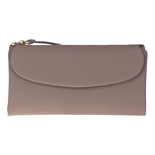 Bloominbag Élia Mink Taupe Large Deri Kadın Cüzdan & Clutch