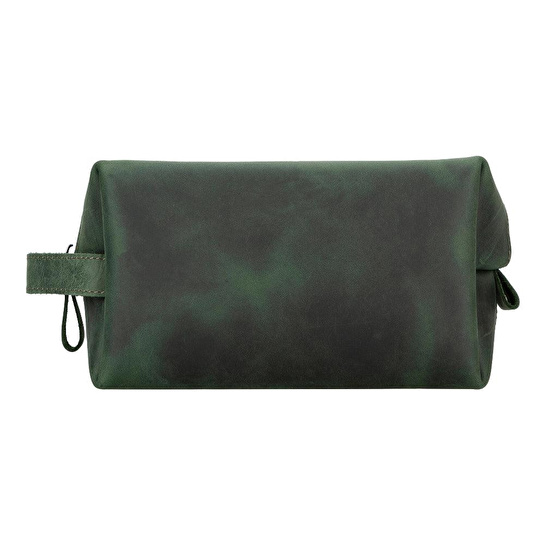 Bloominbag Voyage Cypress Green Hakiki Deri Dopp Kit – X Large