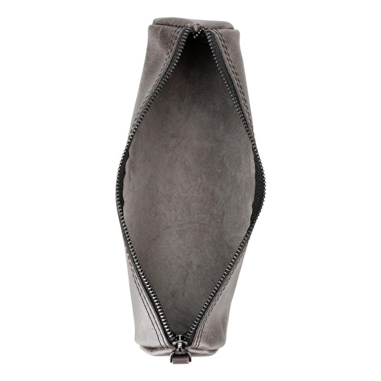 Bloominbag Essentia Stone Gray Hakiki Deri Kalemlik