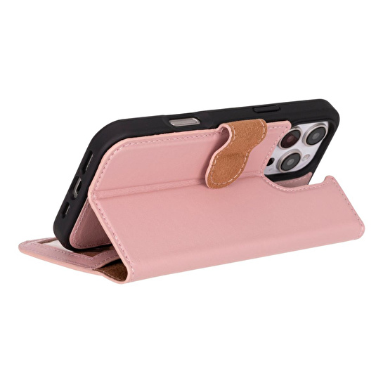 Bloominbag Aurel Magna Bisque Nude Deri Iphone 16 Pro (6.3