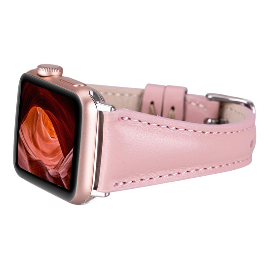 Bloominbag Bloomband Signature Blush Pink Leather Apple Watch Band (44/45/46/49mm)