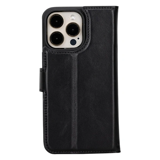 Bloominbag Aurel Magna Onyx Black Deri Iphone 16 Pro (6.3